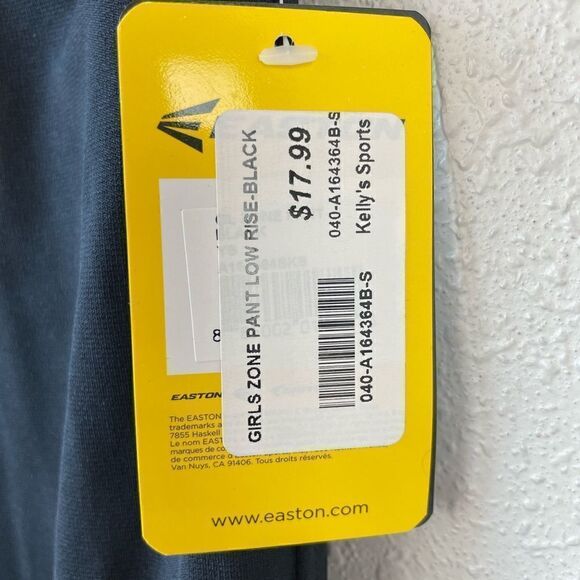 NWT Easton Low Rise Zone Softball Pants Size Youth S - Picture 3 of 6